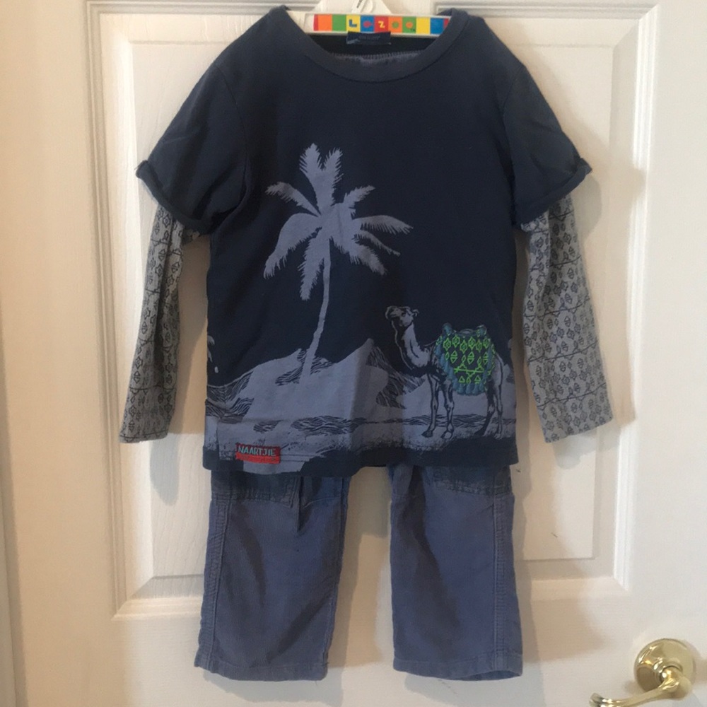 Naartjie Kids Blue Matching Set